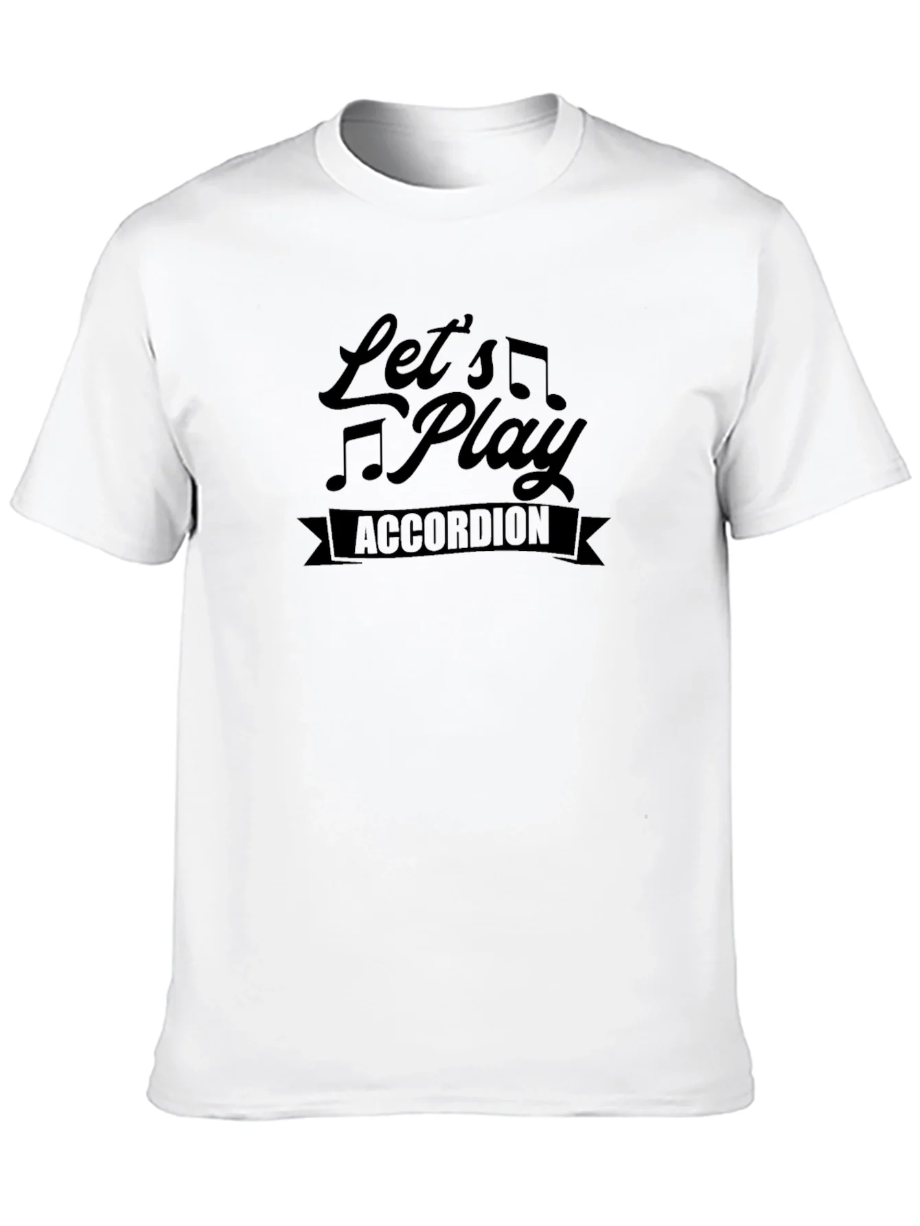 Lets Play Accordion Graphic Tee
