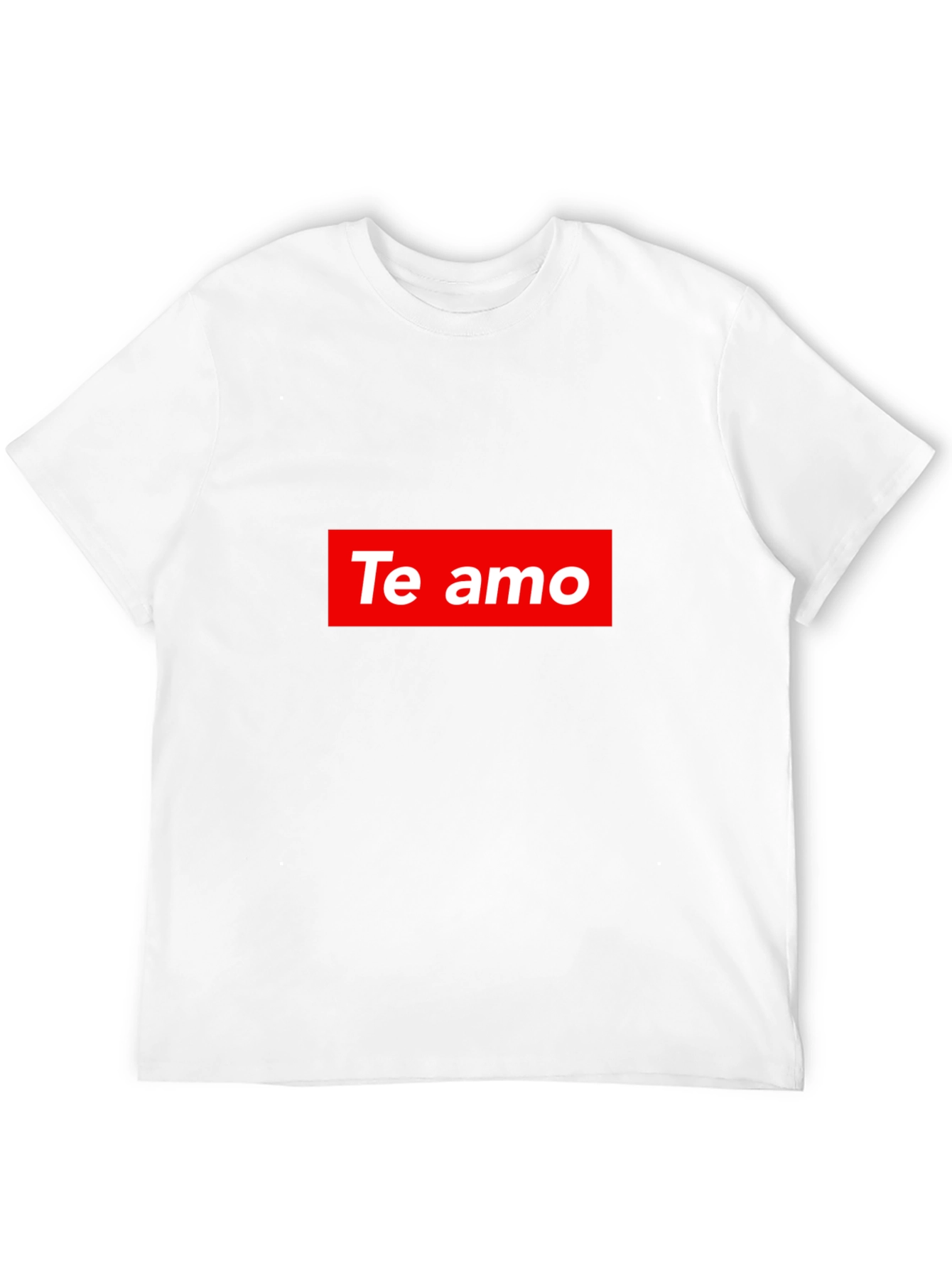 Te Amo Graphic Tee - Mens Black T-Shirt