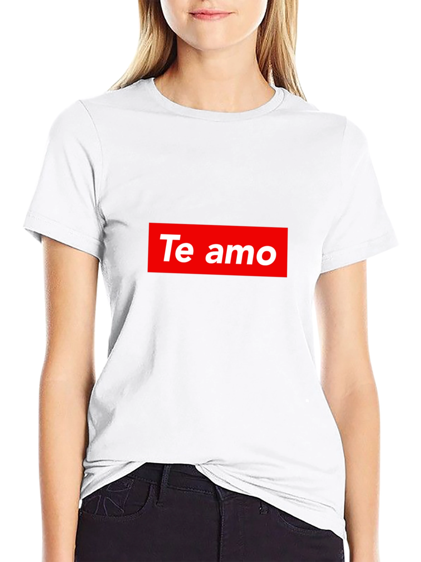 Te Amo Graphic Tee - Mens Black T-Shirt