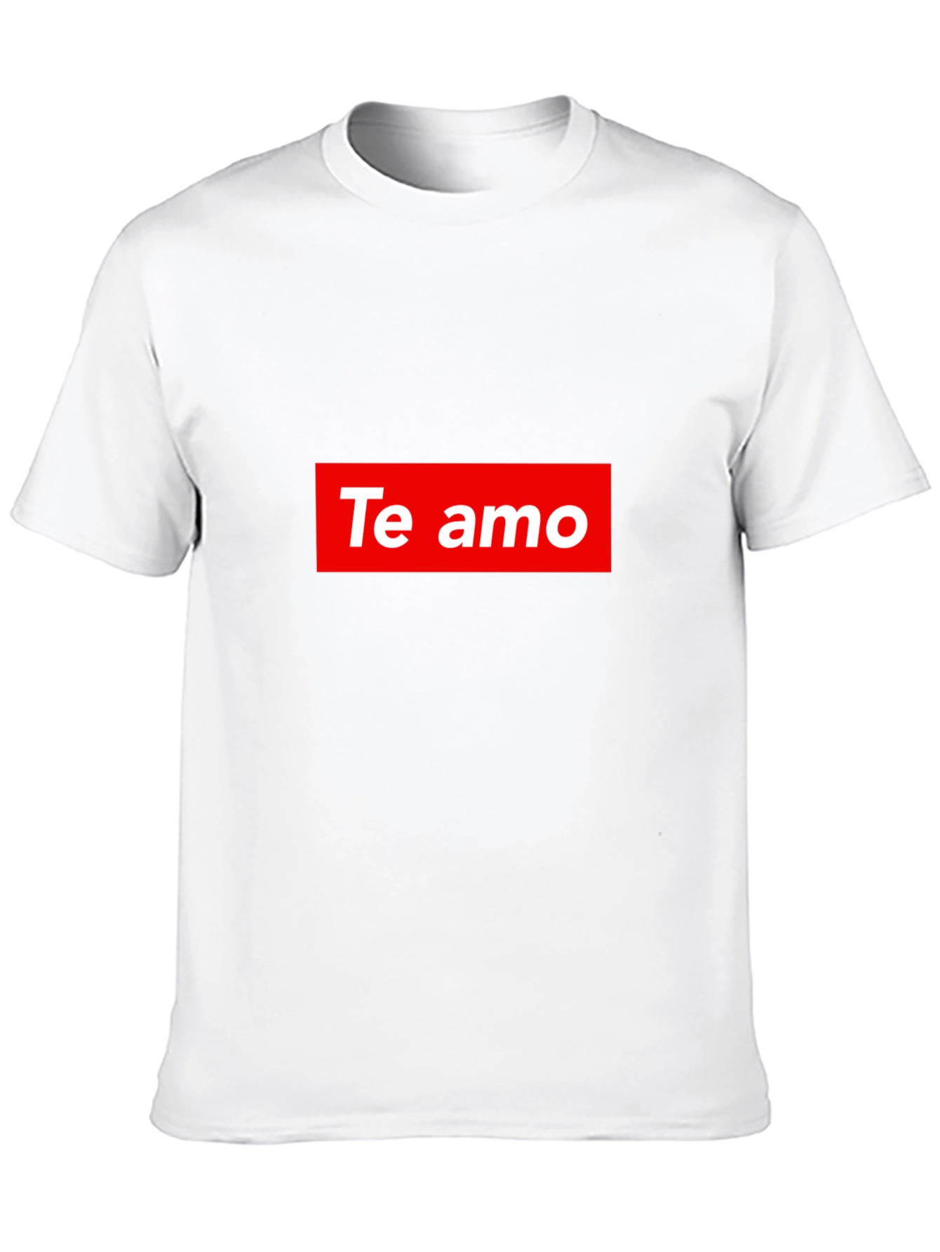 Te Amo Graphic Tee - Mens Black T-Shirt