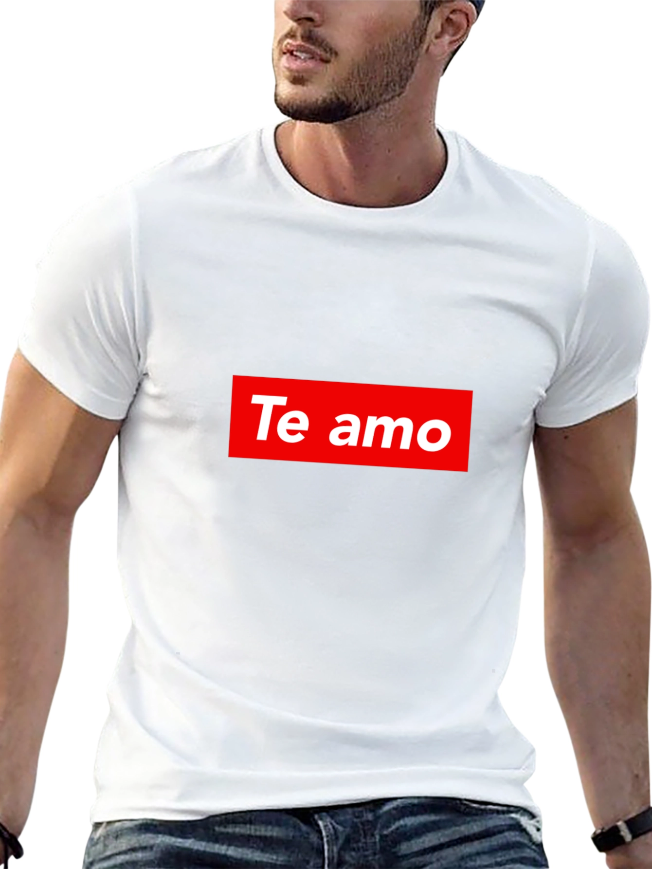 Te Amo Graphic Tee - Mens Black T-Shirt