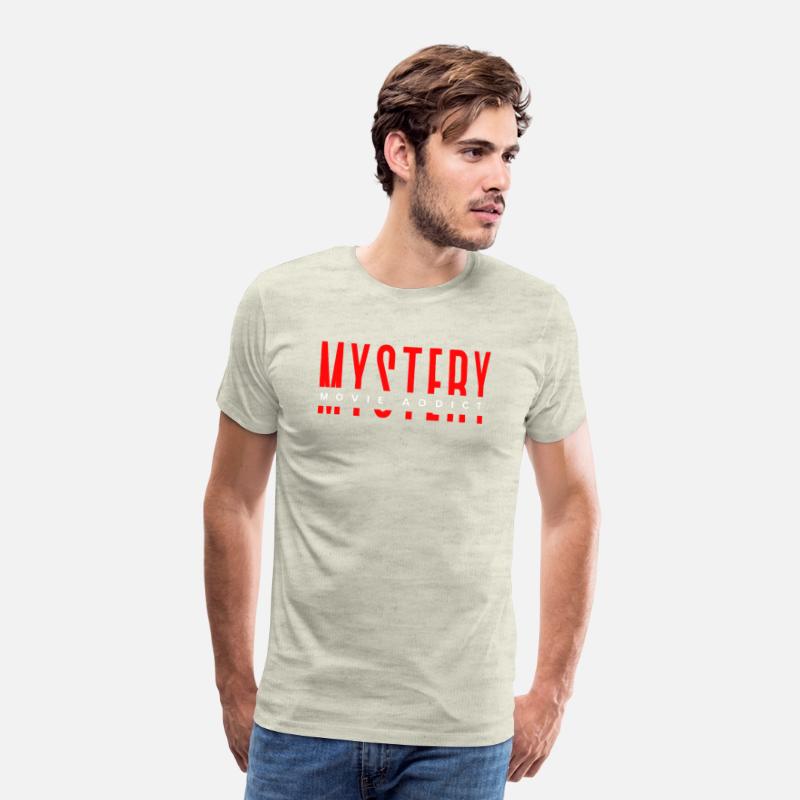 Mystery movie addict minimalistic design