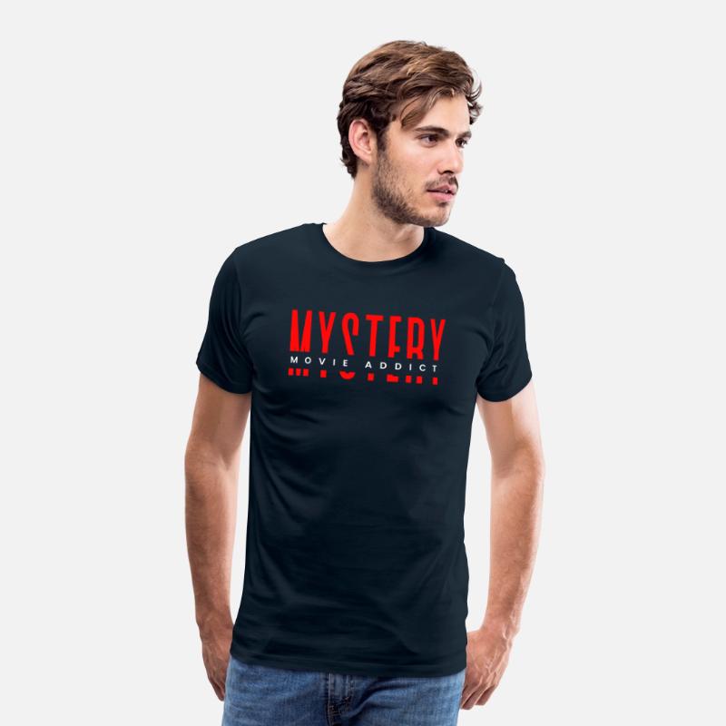 Mystery movie addict minimalistic design