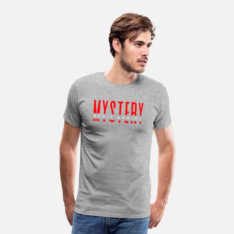 Mystery movie addict minimalistic design