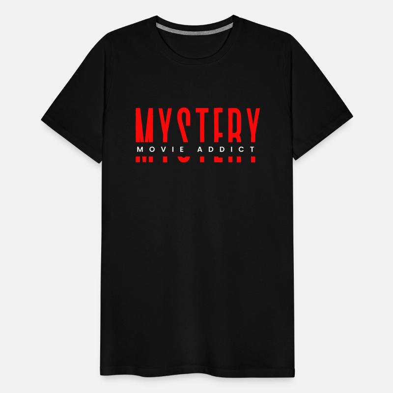 Mystery movie addict minimalistic design