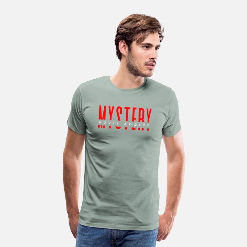 Mystery movie addict minimalistic design