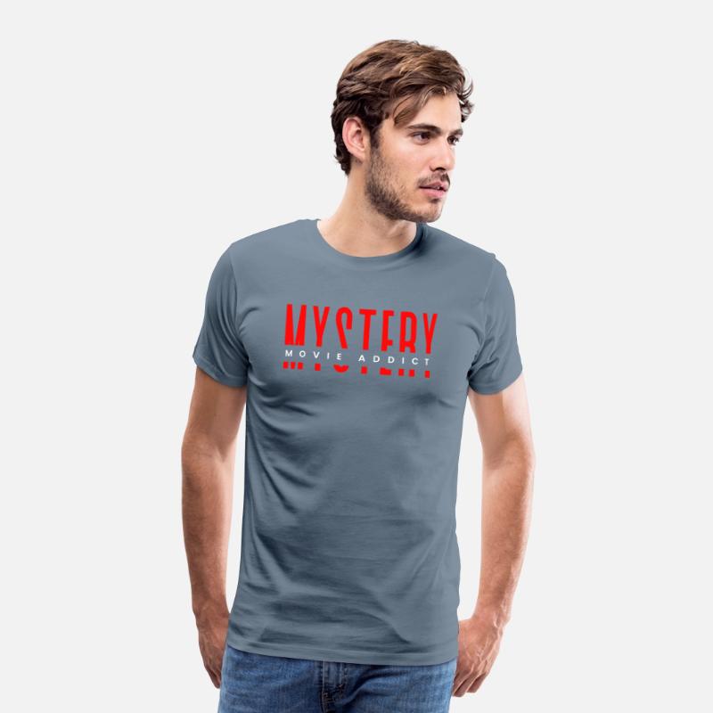 Mystery movie addict minimalistic design