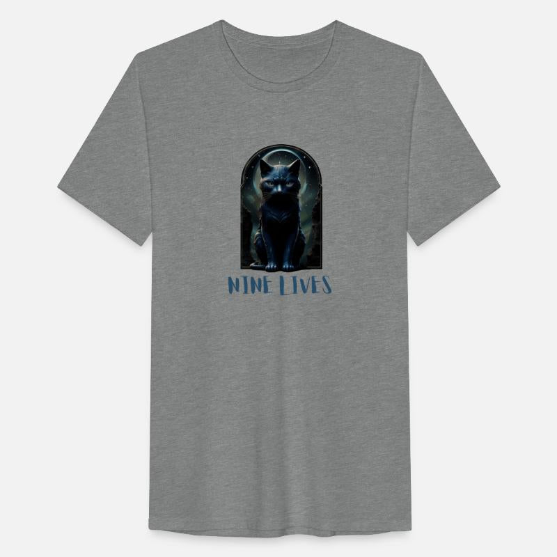 Mystical Nine Lives Cat Magic Fantasy Art