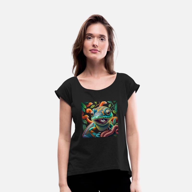 Mystical Skink & Enchanted Fauna Art