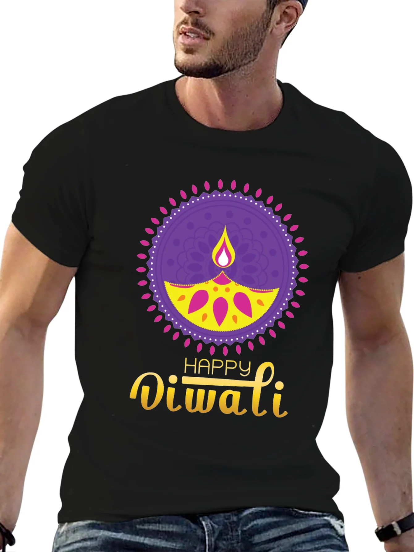 Happy Diwali Graphic T-Shirt