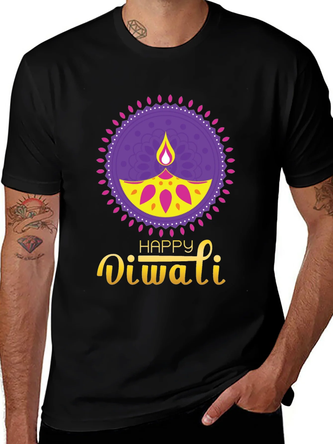 Happy Diwali Graphic T-Shirt