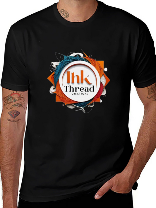 Ihk Thread Creations Black T-Shirt - Unique Design