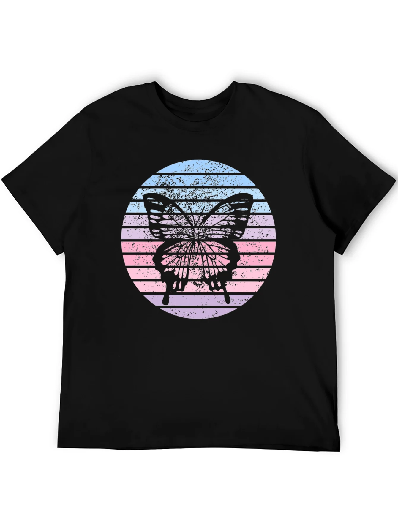 Retro Butterfly Graphic Tee