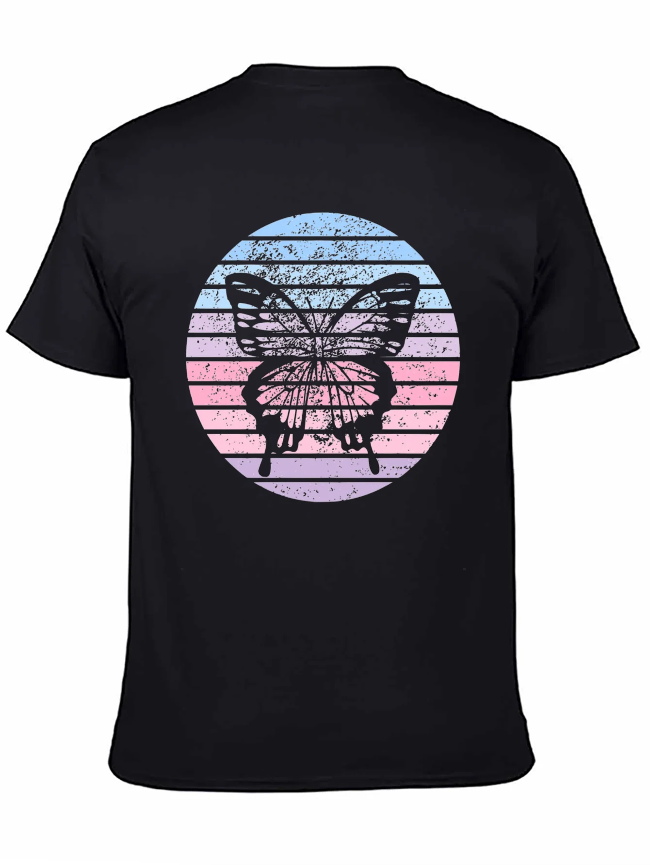 Retro Butterfly Graphic Tee