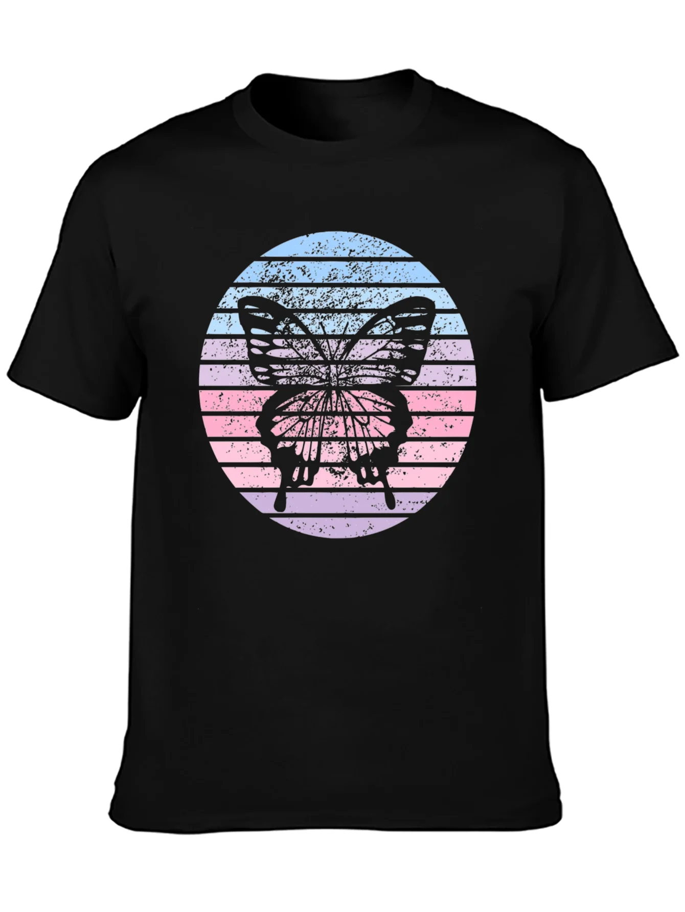 Retro Butterfly Graphic Tee