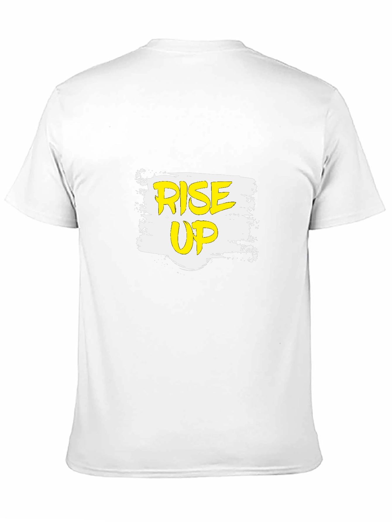 Rise Up Graphic T-Shirt - Black Casual Tee