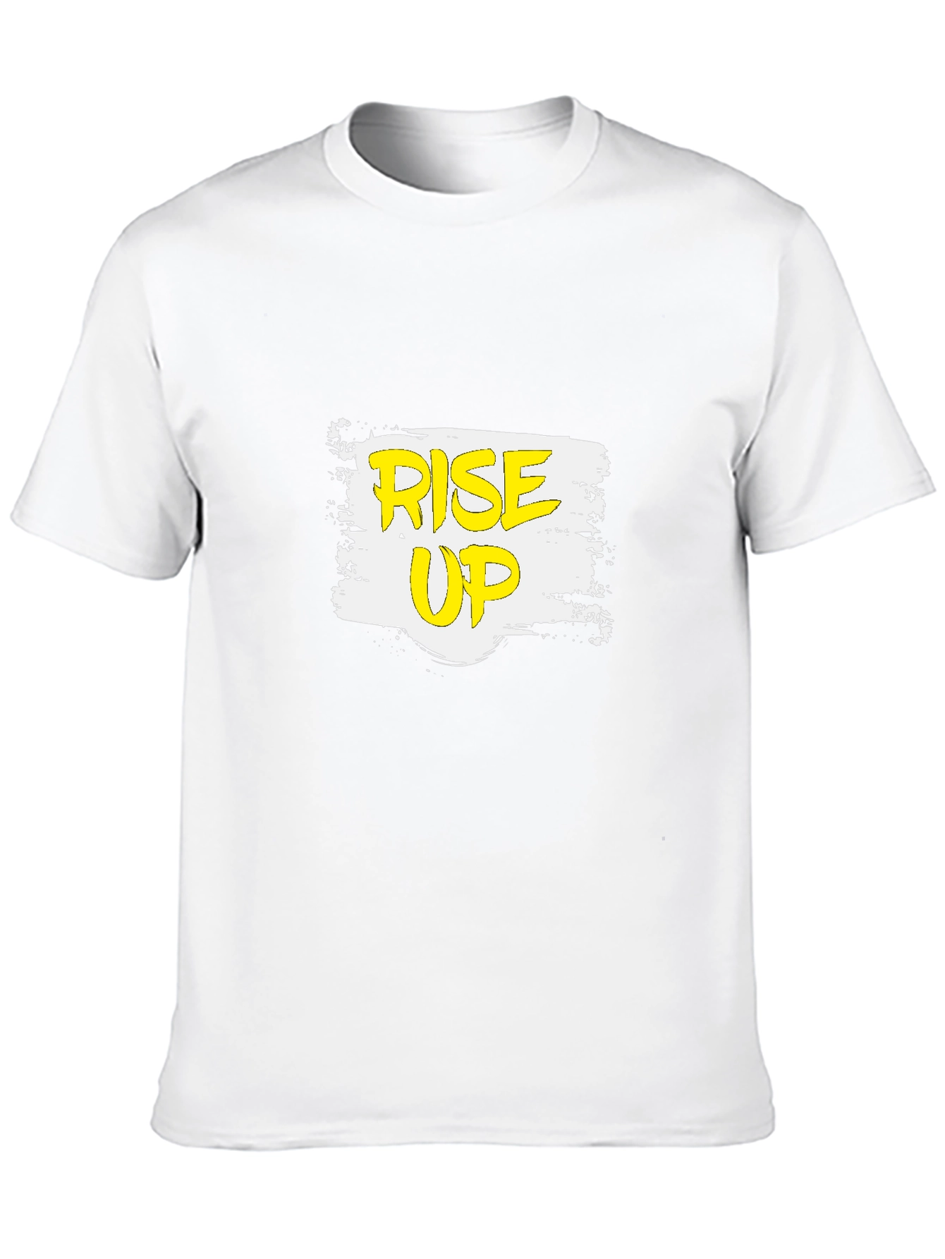 Rise Up Graphic T-Shirt - Black Casual Tee