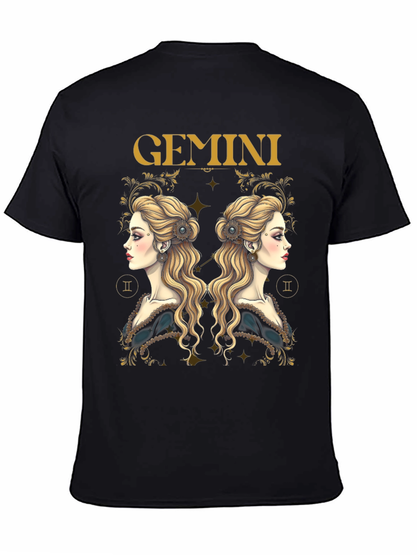 Gemini Zodiac Graphic T-Shirt