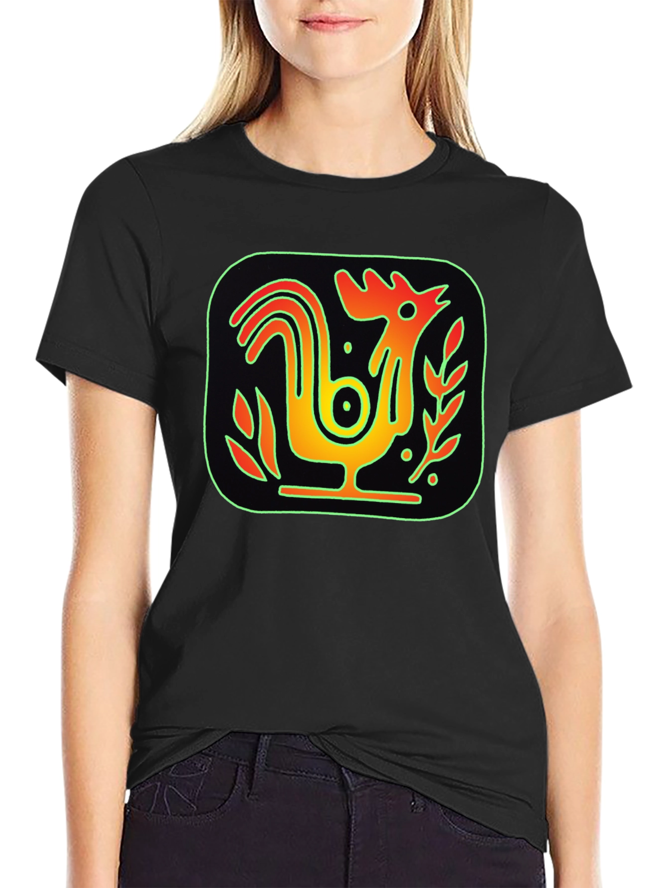 Rooster Graphic T-Shirt - Unique Design