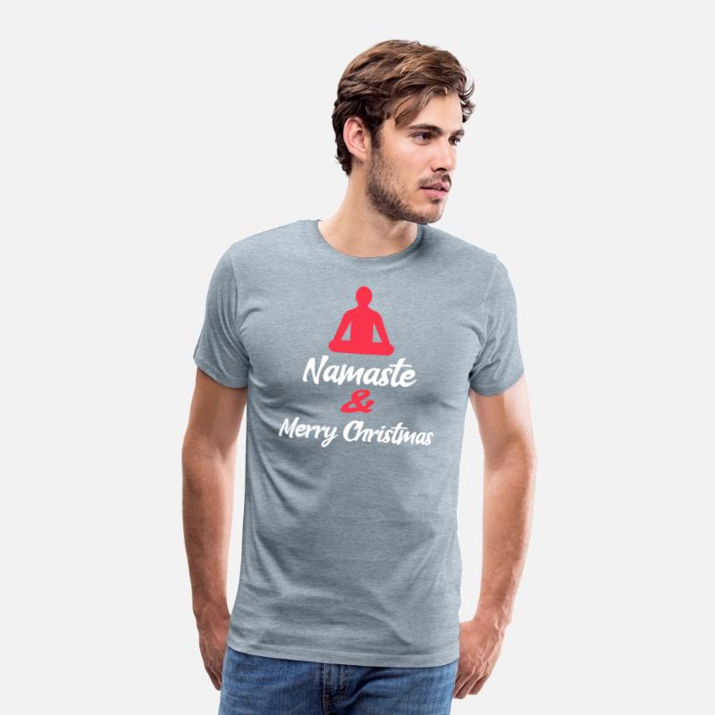 Namaste and Merry Christmas Christmas Yoga