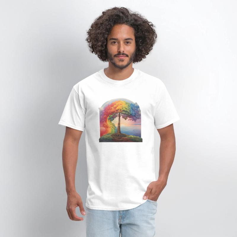 Nature tree rainbow