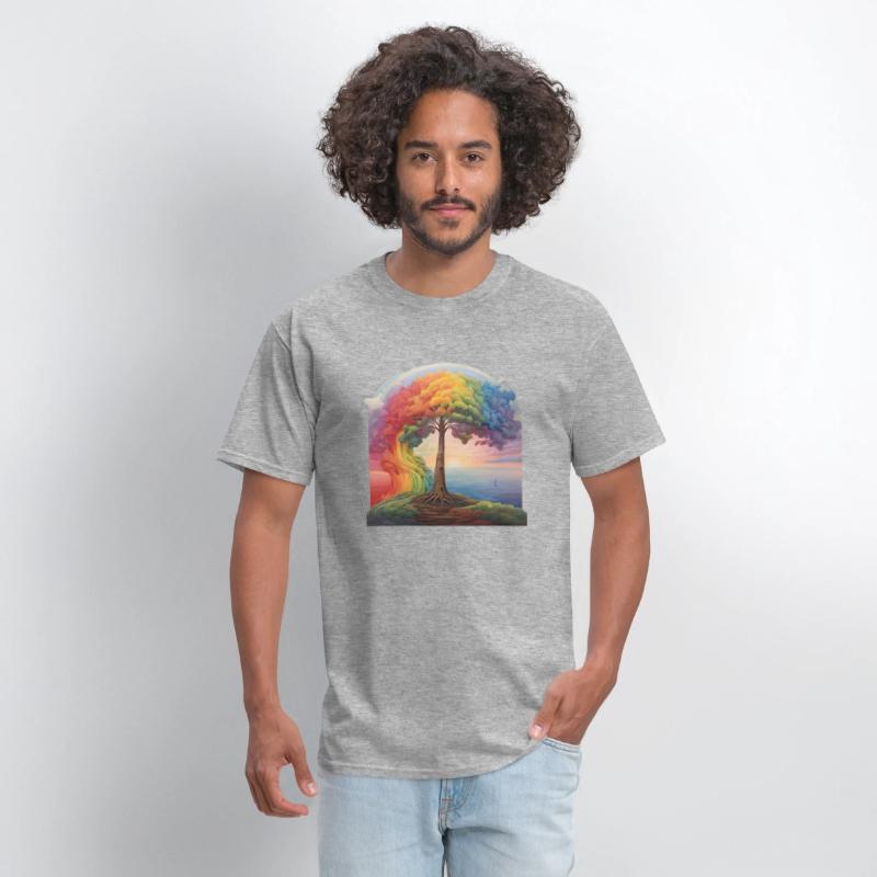 Nature tree rainbow