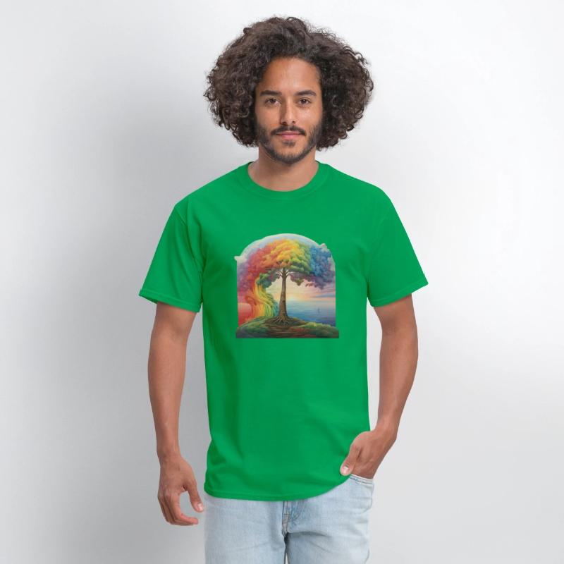 Nature tree rainbow