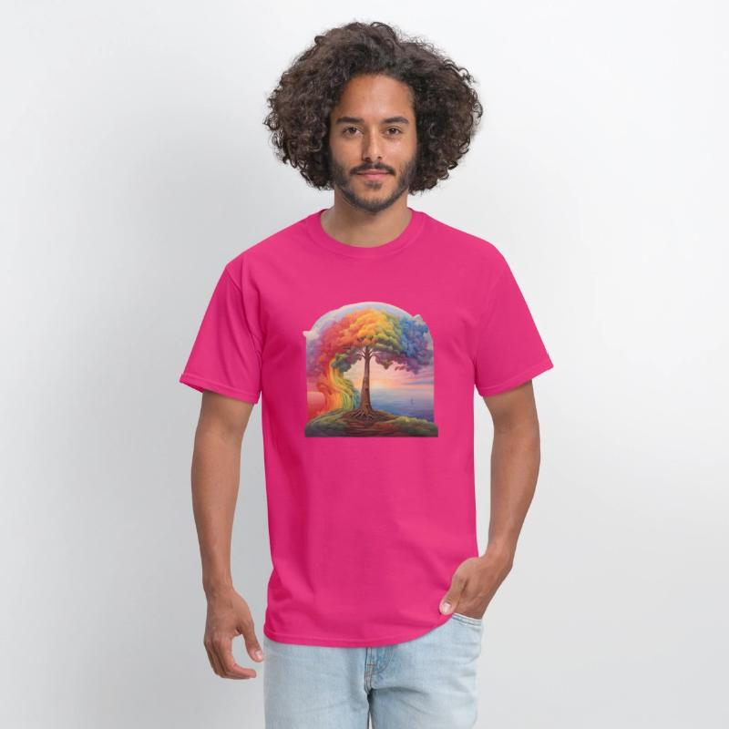 Nature tree rainbow