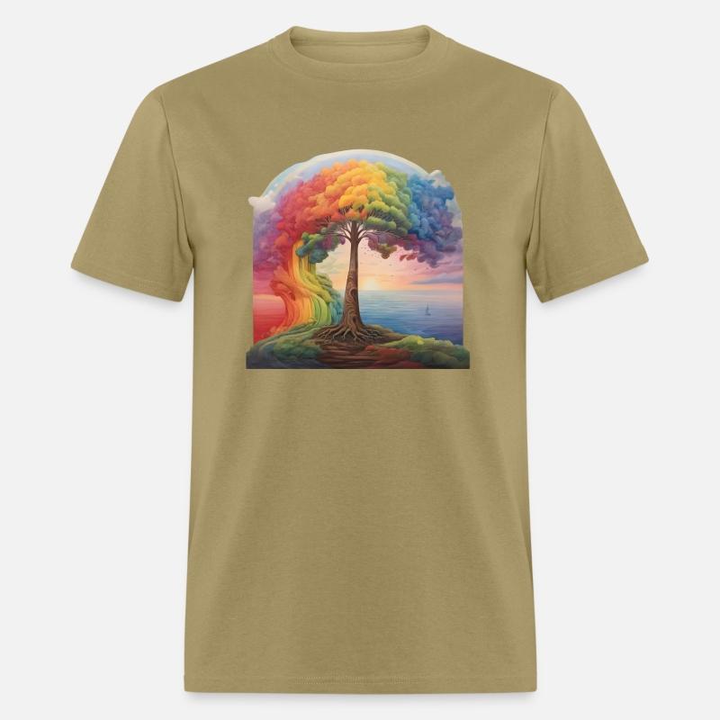 Nature tree rainbow