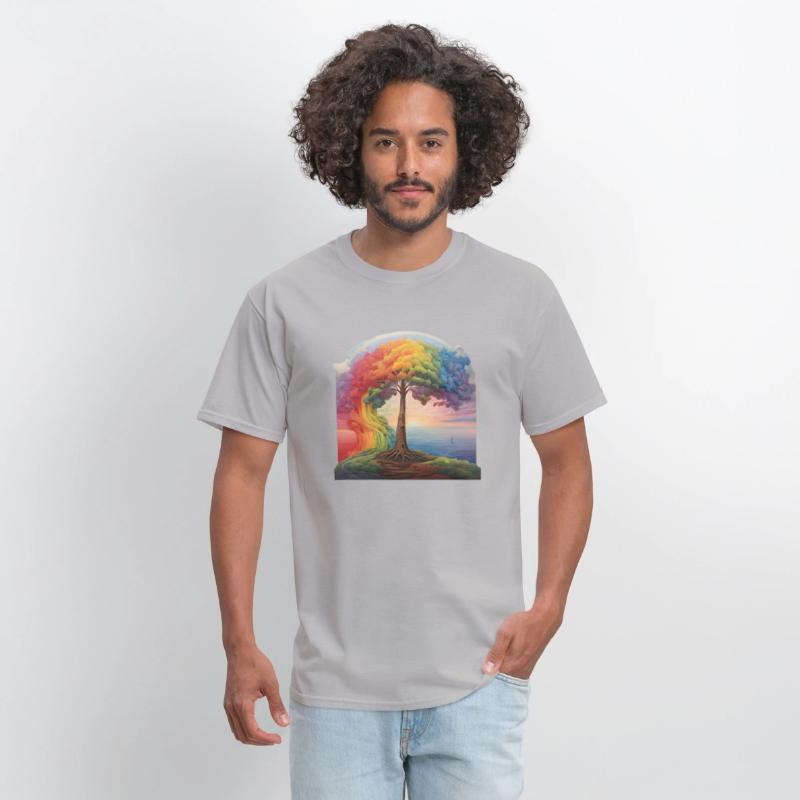 Nature tree rainbow