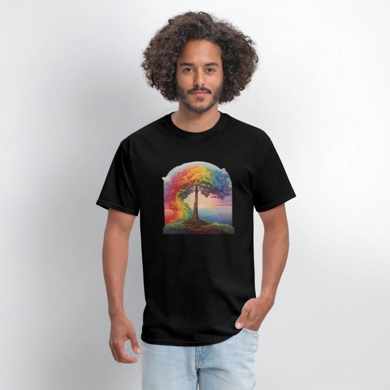 Nature tree rainbow