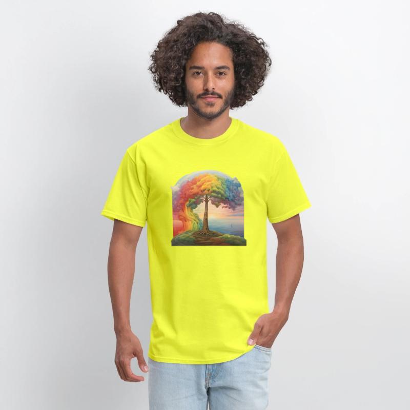 Nature tree rainbow