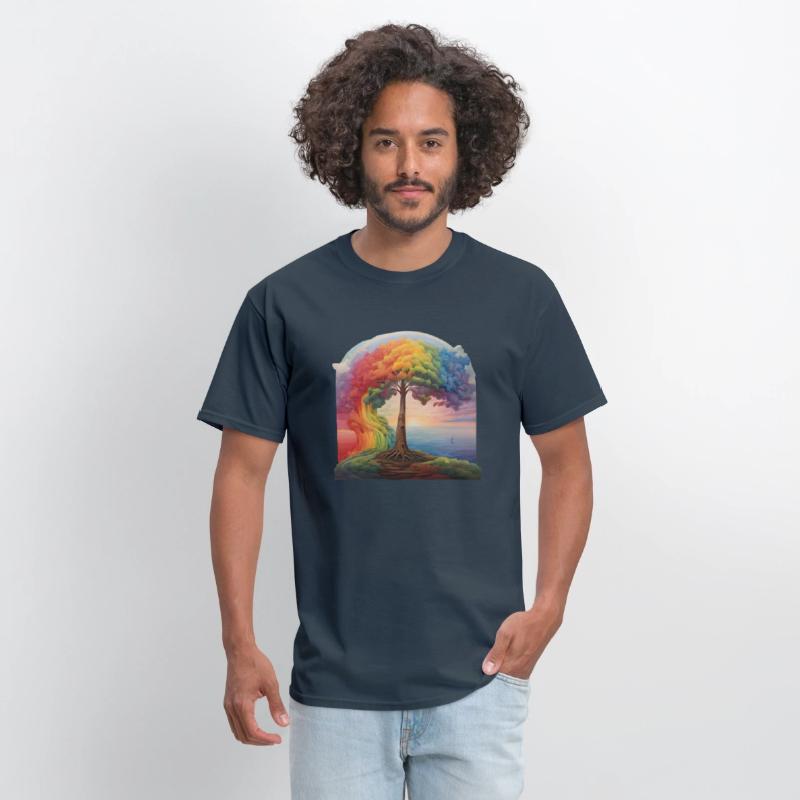 Nature tree rainbow