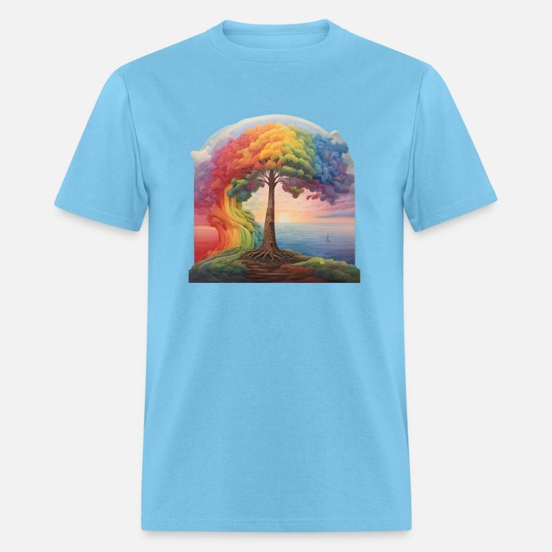 Nature tree rainbow
