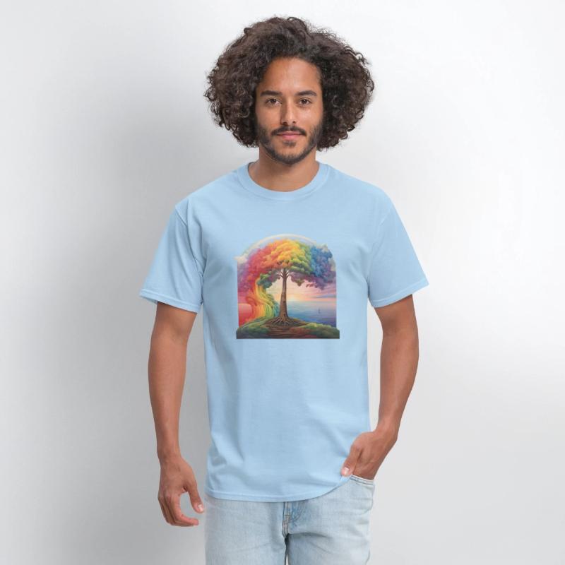 Nature tree rainbow