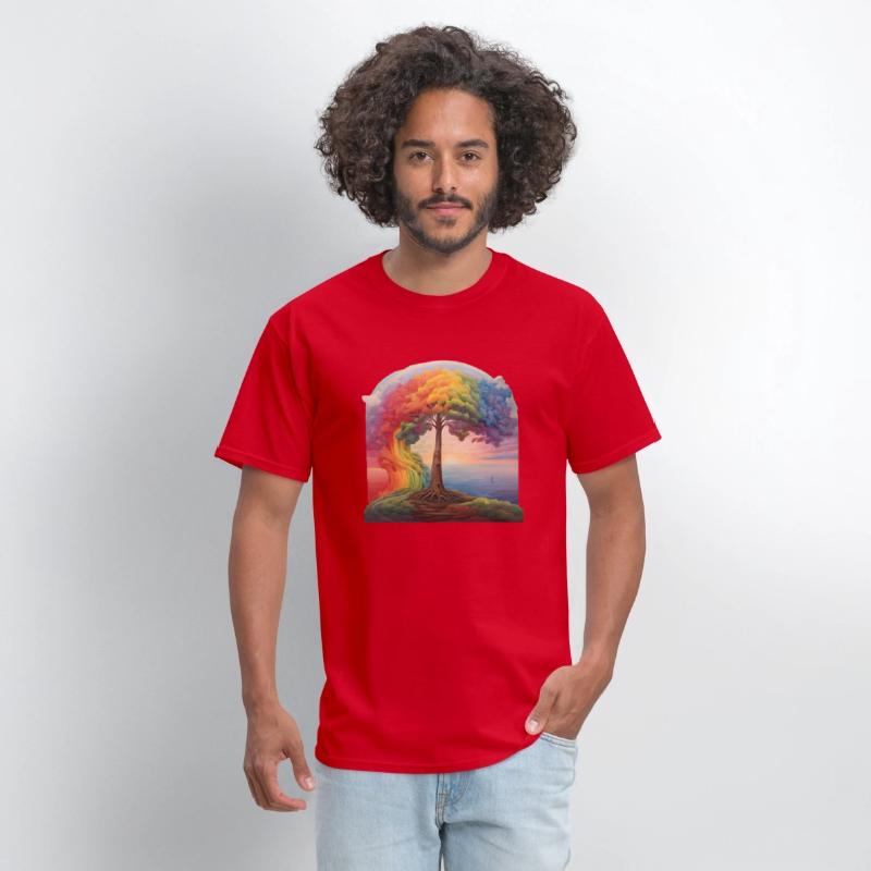 Nature tree rainbow