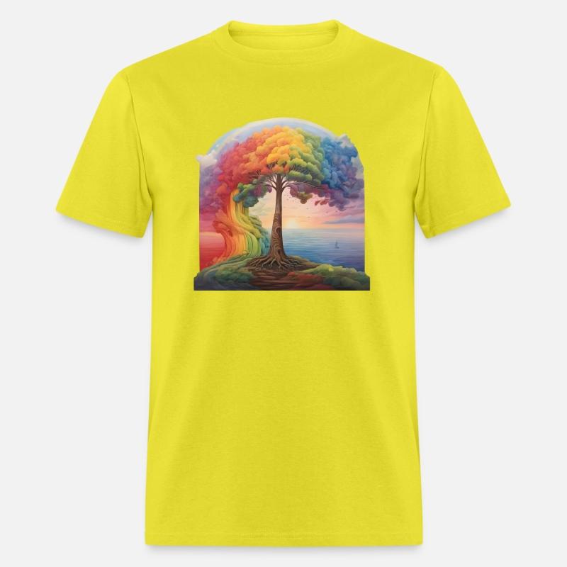 Nature tree rainbow