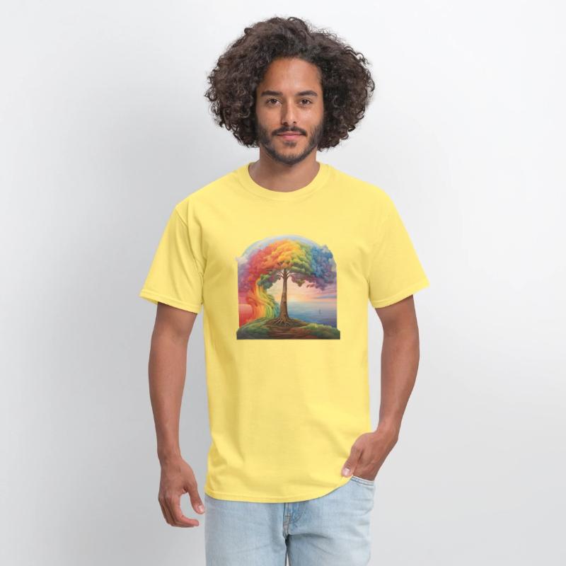 Nature tree rainbow