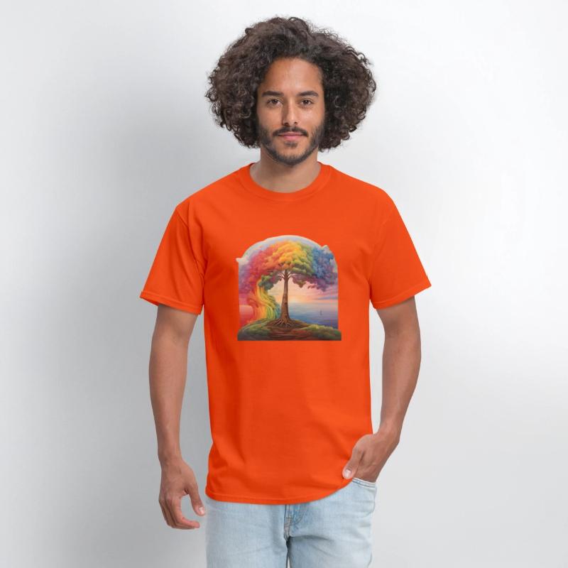 Nature tree rainbow