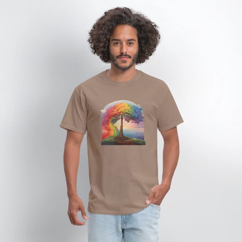Nature tree rainbow