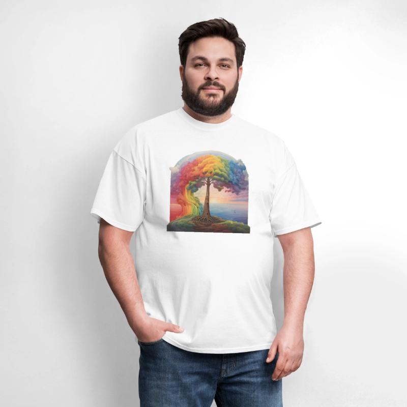 Nature tree rainbow