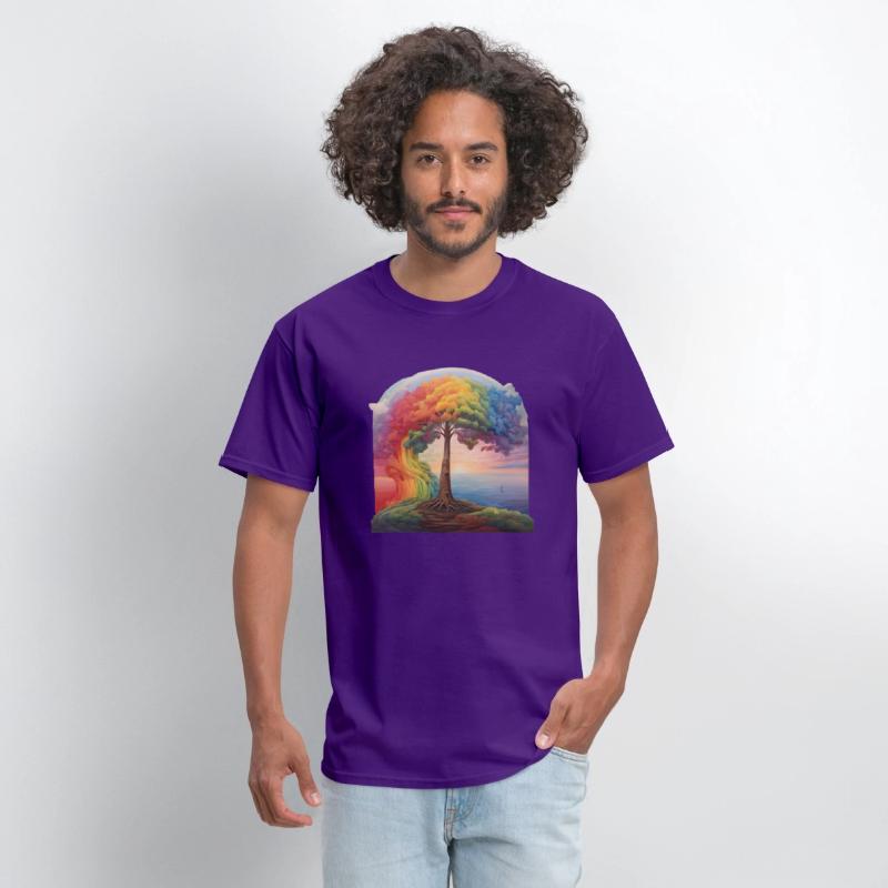Nature tree rainbow