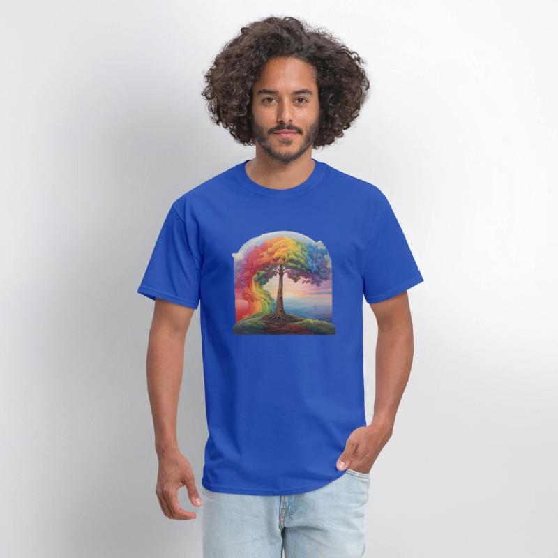 Nature tree rainbow