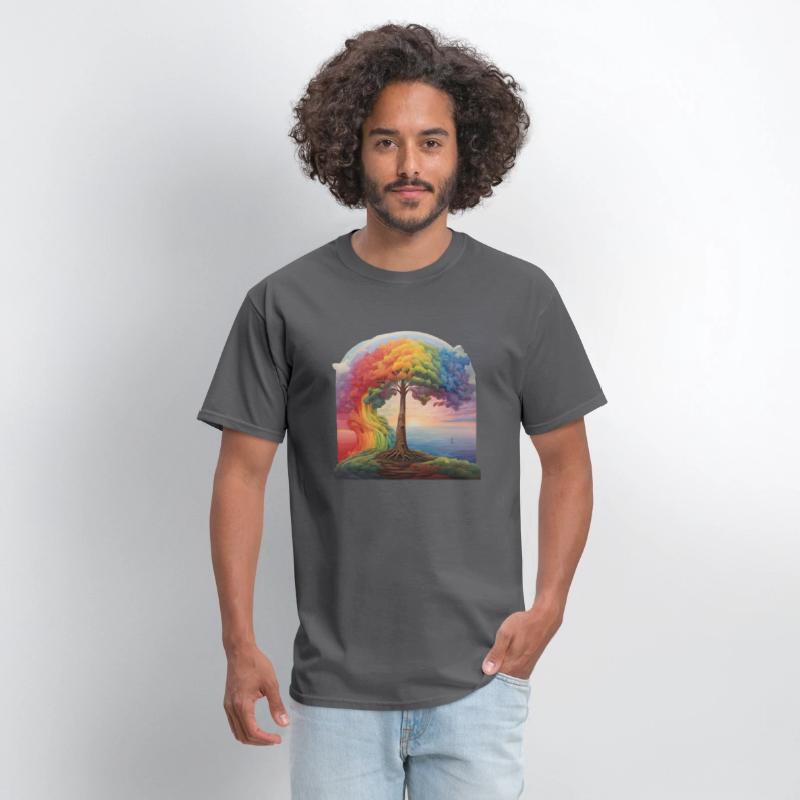 Nature tree rainbow