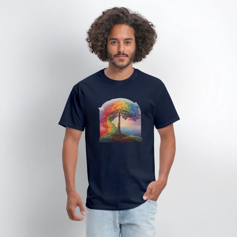 Nature tree rainbow
