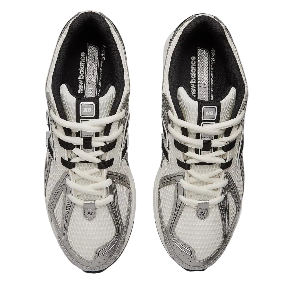 New Balance Women's 1906R in Silver Metallic with White and Sea Salt