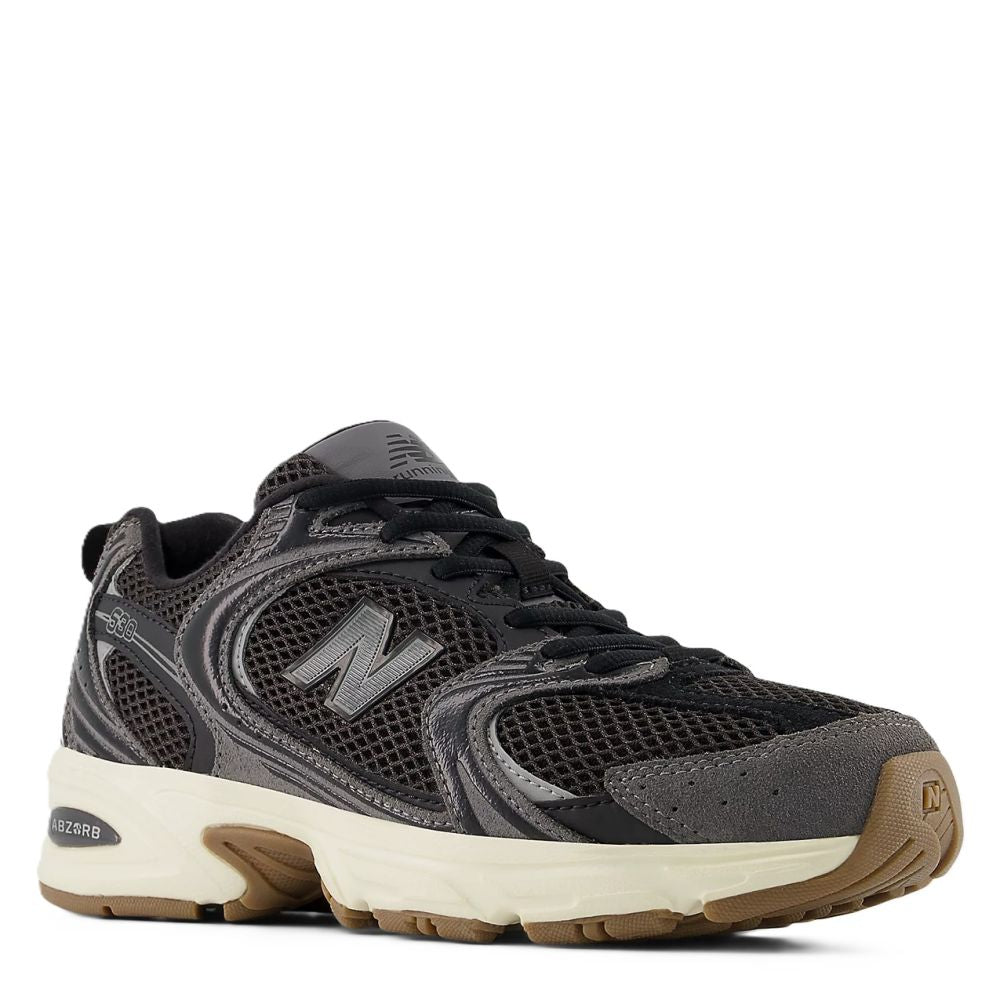 New Balance Women's 530 in Black with Castlerock