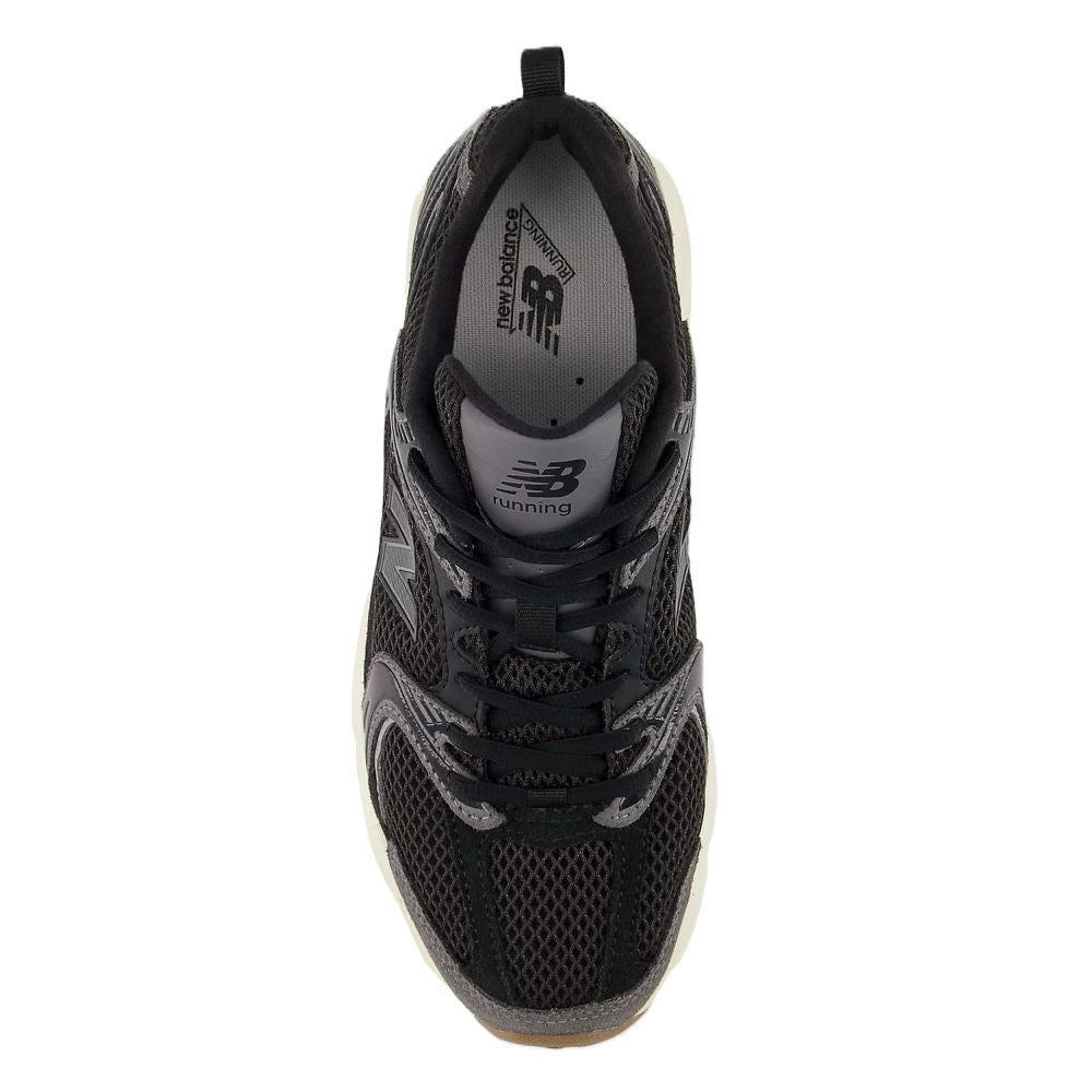 New Balance Women's 530 in Black with Castlerock