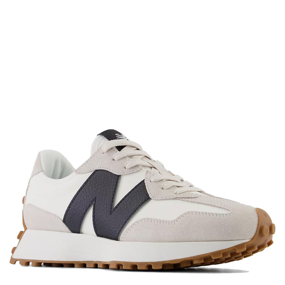 New Balance Women's 327 in Moonbeam with Black