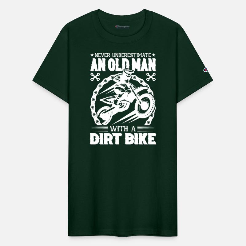 Never Underestimate A Old man With A Dirt Bike